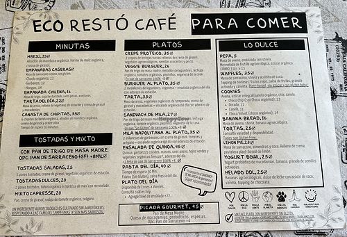   at Eco Tienda Café in Asuncion