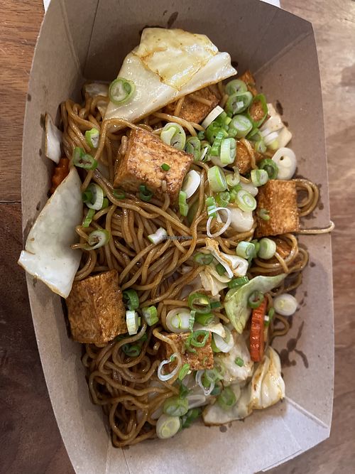 The Yakisoba Noodles.  at Corner 11 Bowl and Wrap in Cleveland