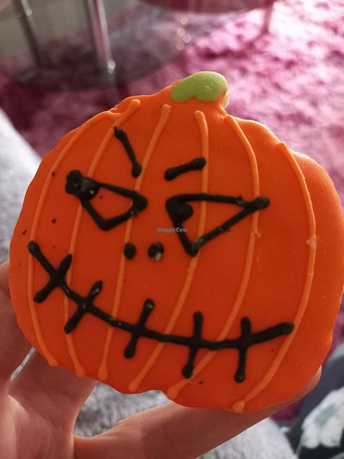 Halloween cookie 0ct 21 at Free Bird Cafe in Chiang Mai