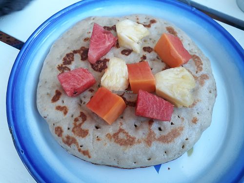 Vegan Pancake at Free Bird Cafe in Chiang Mai