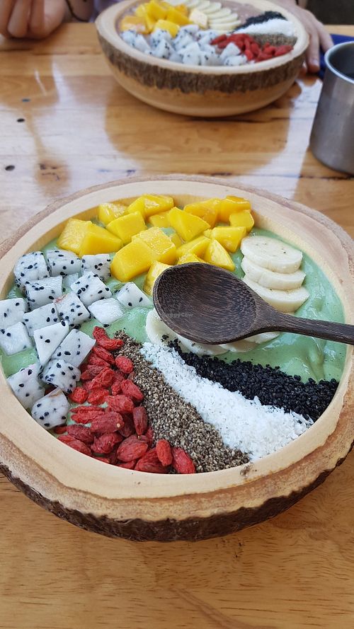 Smoothie bowl at Free Bird Cafe in Chiang Mai