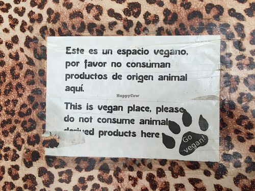 No messing! at Veganitessen in Sevilla