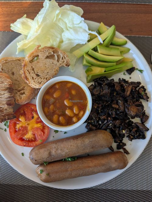 Vegan brekkie at Koekela in Bloemfontein