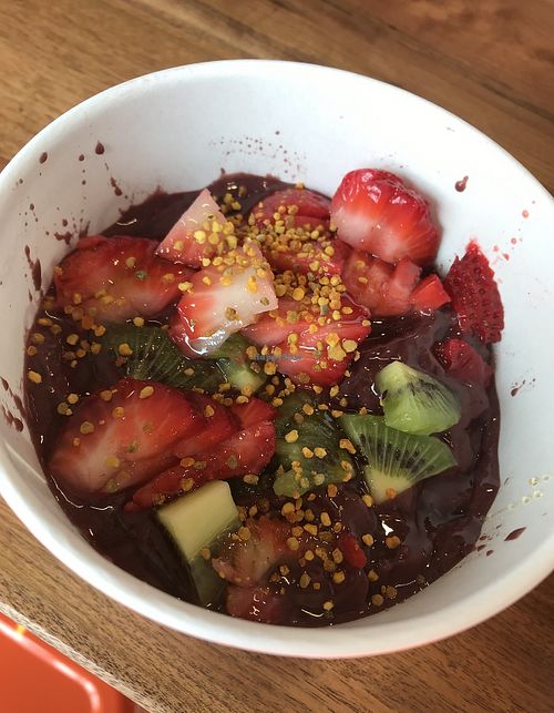 Dragon bowl half full for almost $15  at Vitality Bowls in Richmond Heights