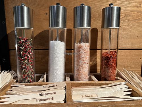 spices  at Frittenwerk - Kaiserstraße in Frankfurt