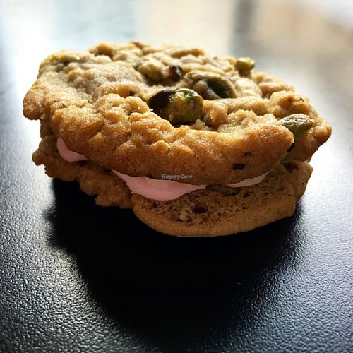 pistachio something with cream center! at Sticky Fingers Bakery in Washington