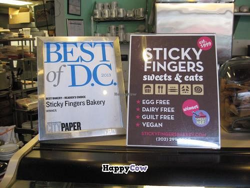 Best of DC - Sticky Fingers Vegan Bakery in Washington, DC at Sticky Fingers Bakery in Washington