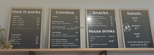   at Gopal's Pure Vegetarian Cafe in Maroochydore