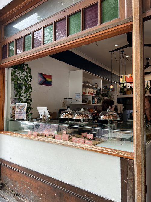 The cafe  at Oh My Days in Glebe