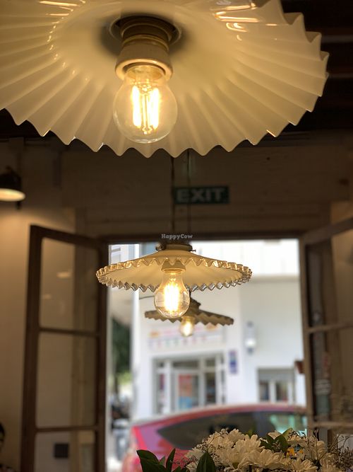 Vintage look at Mama Carmen's Coffee & Bakery in Mallorca