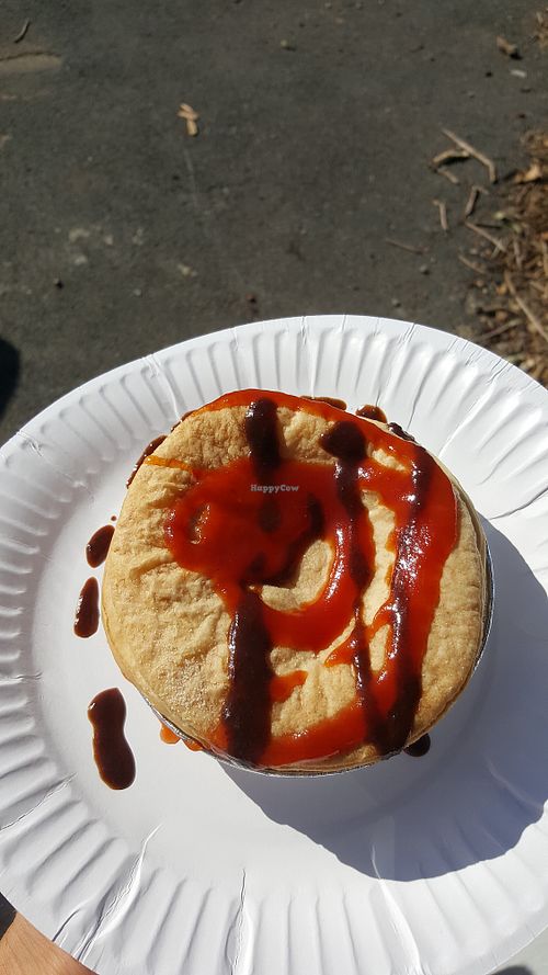 No bull pie at No Bull - Ykillamoocow Food Stall in West End