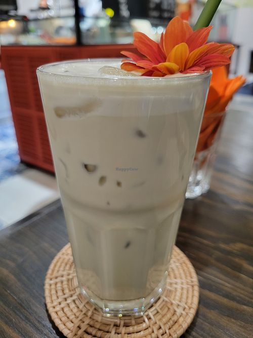 Iced jungle Matcha #Veganuary at The Banana Warrior - Emquartier in Bangkok