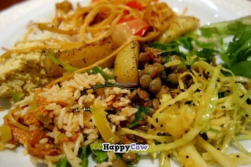 from the buffet at Vega Fair Food in Oslo