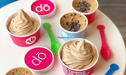 Vegan cookie dough offered!  at 16 Handles in Stamford