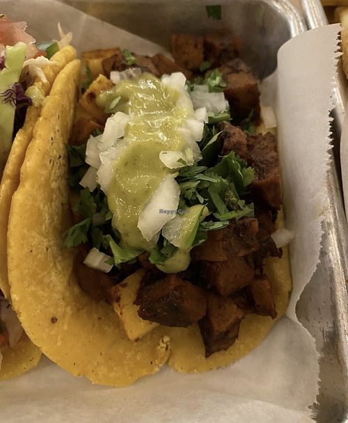 Al pastor was just ok   at Earth Plant Based in Phoenix