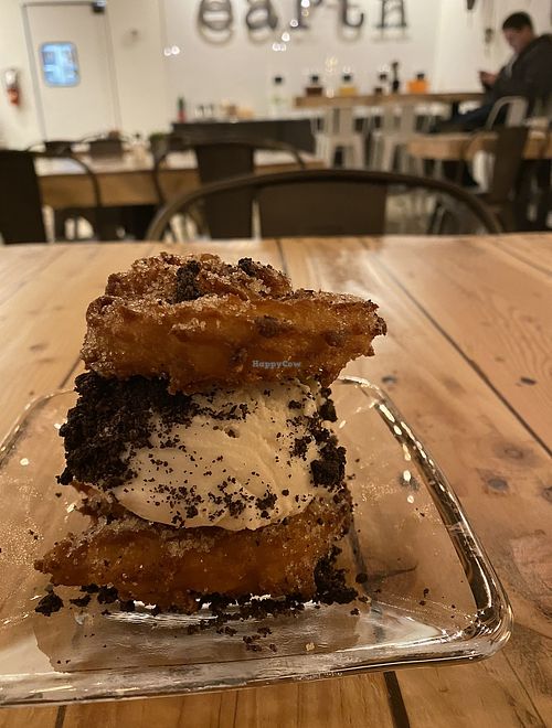 Churro ice cream sandwich   at Earth Plant Based in Phoenix