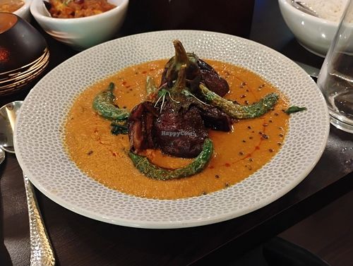 Baingan mirchi ka saalan at Ruchii in Blackrock