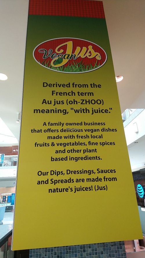 Why vegan Jus? at Vegan Jus in Strongsville