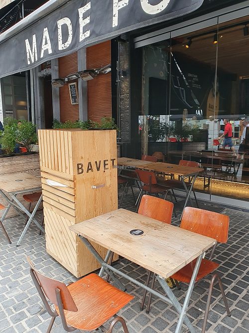 bavet terrace at Bavet in Leuven