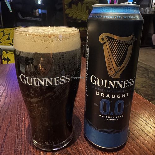 0.0 Guinness  #Veganuary at The Briar Rose in Birmingham