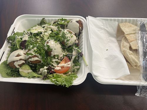 Falafel Plate  at Samir's in Seattle