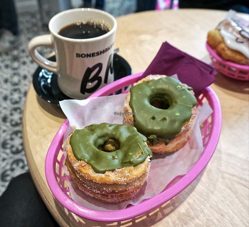 Matcha Veignets at Boneshaker Doughnuts in Paris