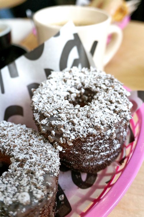 Chocolate Veignet at Boneshaker Doughnuts in Paris