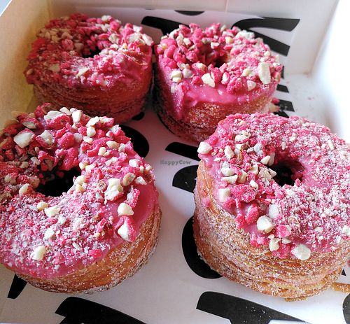 Raspberry Veignets at Boneshaker Doughnuts in Paris