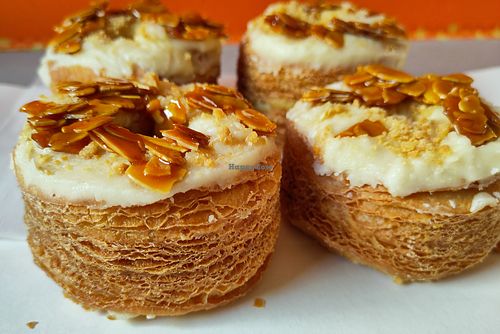 Almond/Rhum Veignet at Boneshaker Doughnuts in Paris