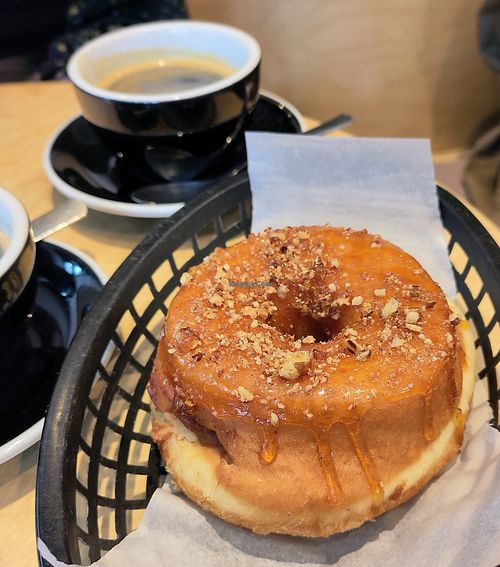 Sticky bun at Boneshaker Doughnuts in Paris