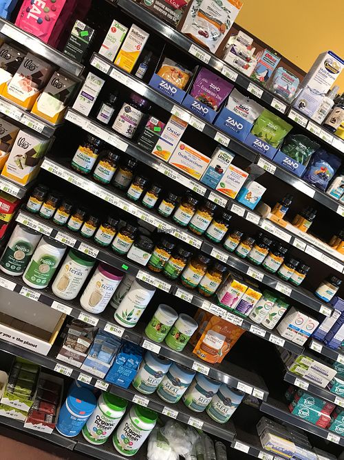 small supplement selection   at GreenStar Food Co-op - Collegtown in Ithaca