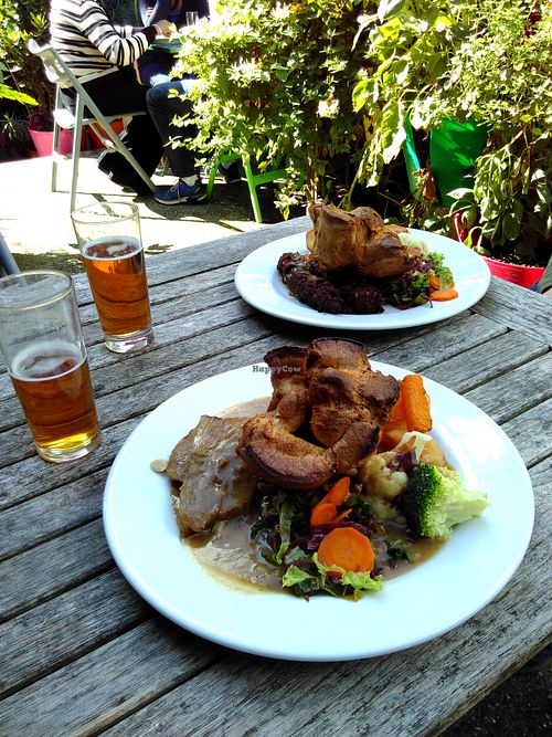 Sunday roast at The Queen Victoria in Rottingdean