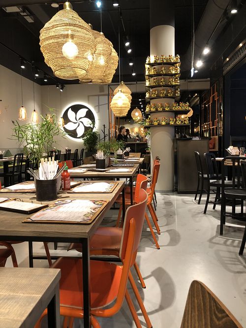 Ambiente lindo at coa Wok & Bowls in Frankfurt