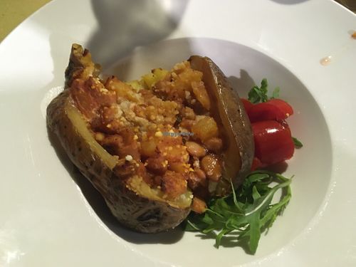 Jacket potato  at Osteria Pan e Ogio in Venice