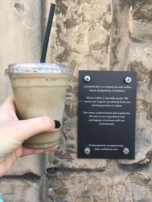 Hojicha Latte at CombiniCafe in St Andrews