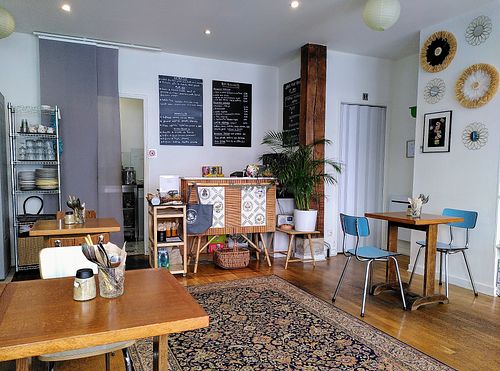 Interior at La Cuisine de Phanie in Versailles