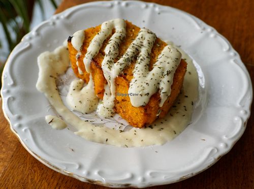 Polenta w/smoked paprika (starter) at La Cuisine de Phanie in Versailles