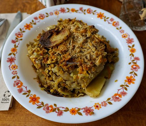 Vegetable gratin (main) at La Cuisine de Phanie in Versailles
