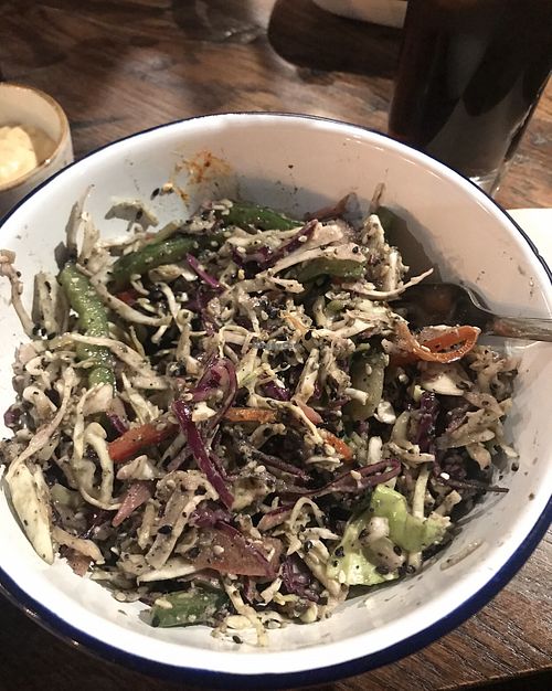 Side: soy sesame salad at Our Dog Friday in Lake Tekapo