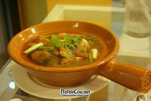 The whole pot at Loving Hut - Bang Kholaem in Bangkok