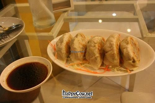 Gyoza appetizer at Loving Hut - Bang Kholaem in Bangkok