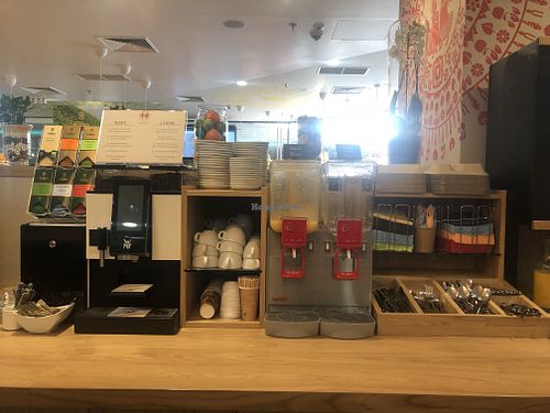 coffee and tea at Restavracija Mandala in Ljubljana