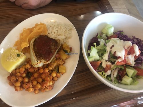 lunch at Restavracija Mandala in Ljubljana