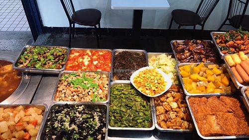 normal daily supply at Yǒng Yuán Sùshí 永緣素食 in Taipei