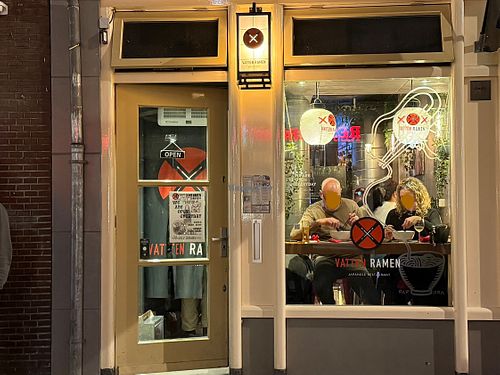 front  at Vatten Ramen - Zeedijk in Amsterdam