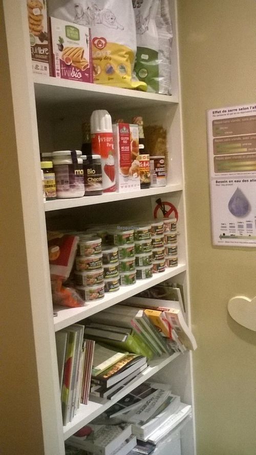 they sell vegan items at Loving Hut in Paris