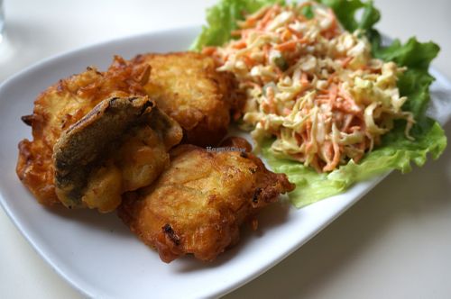 Chef's Mushrooms (Christmas menu) at Loving Hut in Paris