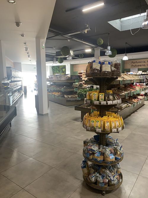 Inside the store  at Tra Di Bio in Corsica