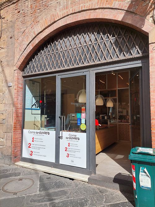 Outside at Alice in Lucca