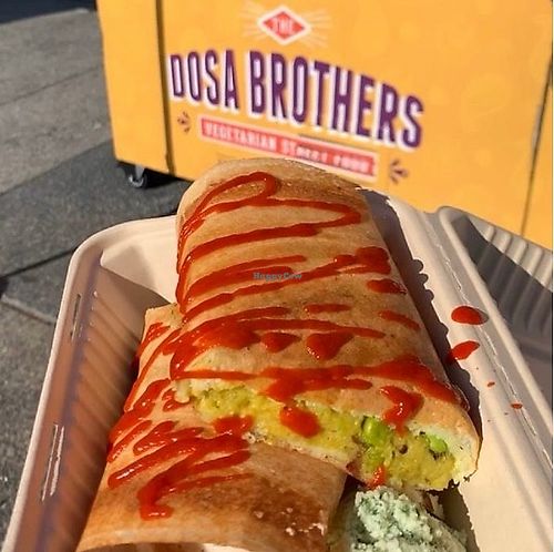 Vegan Masala Dosa at Dosa Brothers in San Francisco